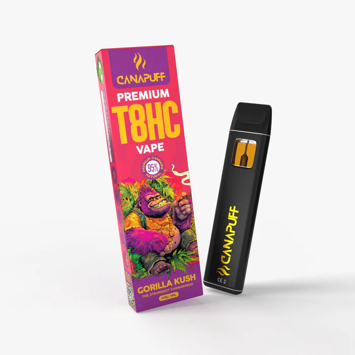 Gorilla Kush 95% T8HC– Vape – 1 ml – Canapuff